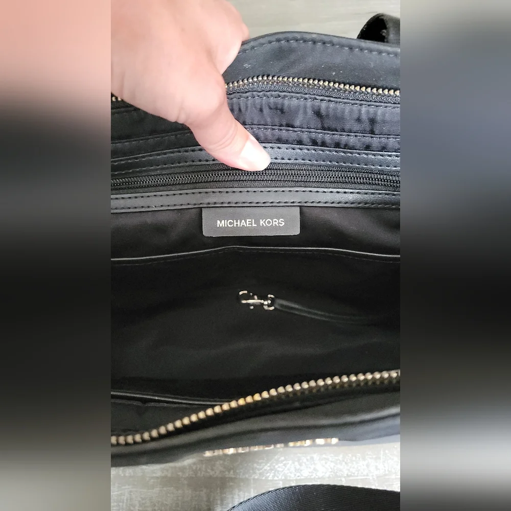 Michael Kors Polly Medium Nylon Tote Bag